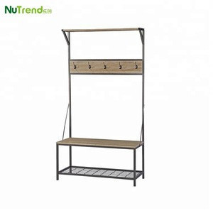 Unique Metal Wood Front Door Coat Rack With Bench And Shoe Rack Unique Metal Wood Front Door Coat Rack With Bench And Shoe Rack Suppliers Manufacturers Tradewheel