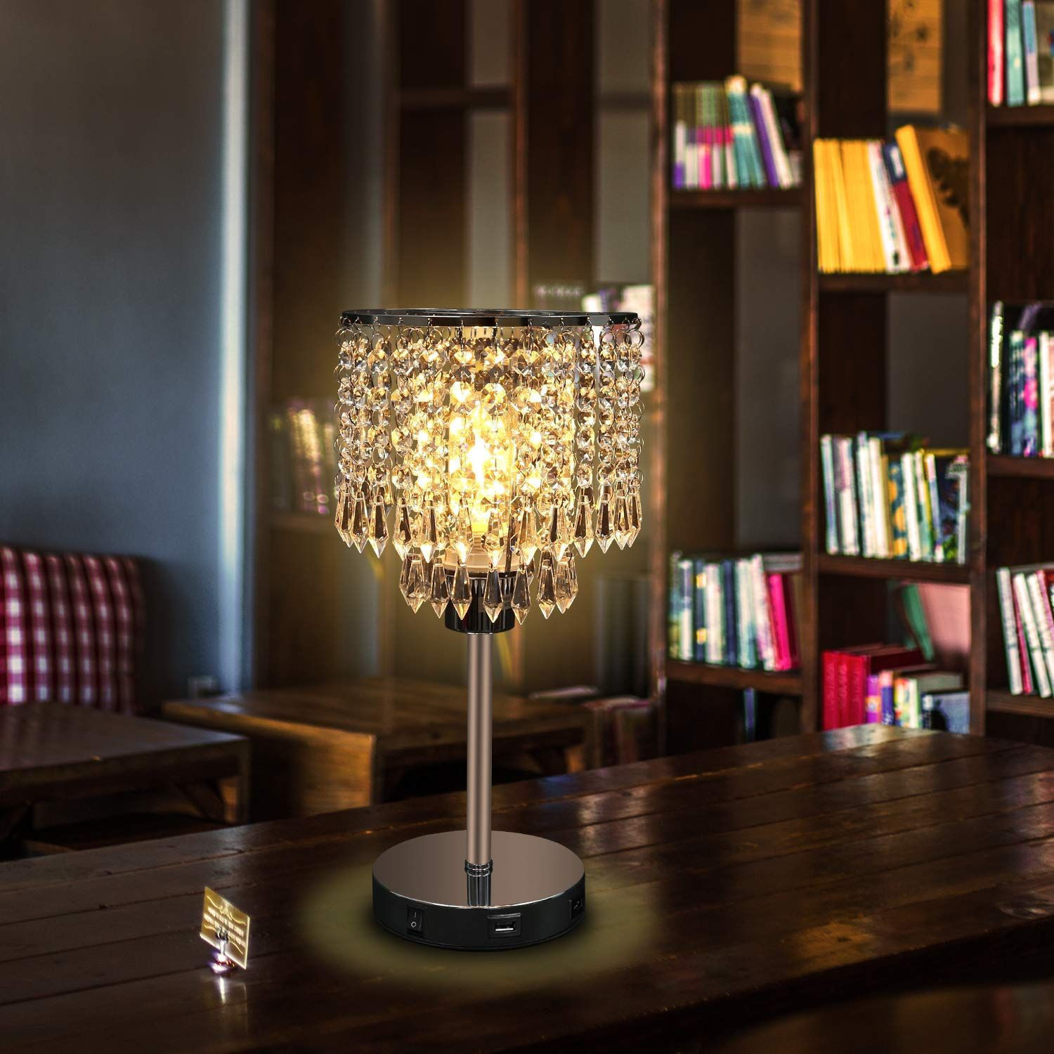 Touch Control Crystal Table Lamp With Dual Usb Charging Ports 3 Way Dimmable Bedside Touch Lamp Touch Control Crystal Table Lamp With Dual Usb Charging Ports 3 Way Dimmable Bedside Touch Lamp Suppliers