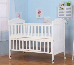 pine cot bed