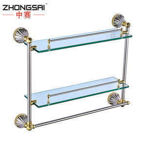 Chrome Gold Plated Wall Mounted Bathroom Hardware Accessories Chrome Gold Plated Wall Mounted
