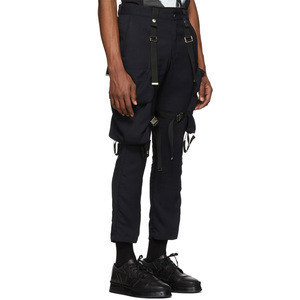 mens slim fit tapered cargo pants
