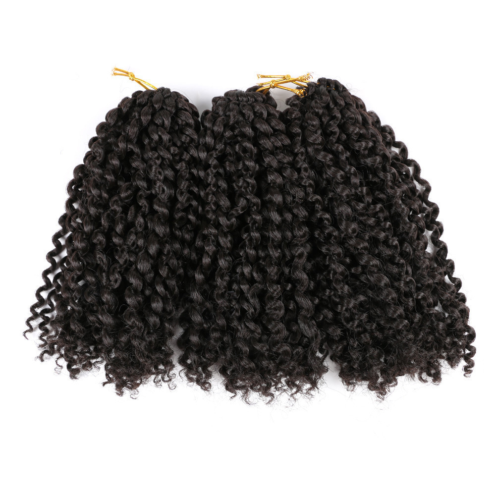 3pcs Pack Afro Kinky Curly Mali Bob Crochet Braids Twist Braiding Marley Braid Synthetic Hair Extensions For Braiding 3pcs Pack Afro Kinky Curly Mali Bob Crochet Braids Twist Braiding Marley Braid Synthetic Hair