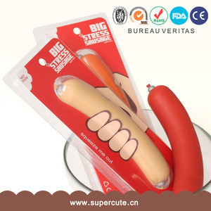 sausage stress toy