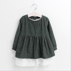 Zm41840a Wholesale Children Clothing Hot Sale Kids Fashion Dresses
