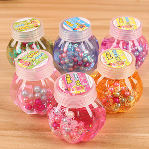 slime with modeling clay