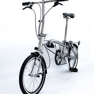titanium folding bike
