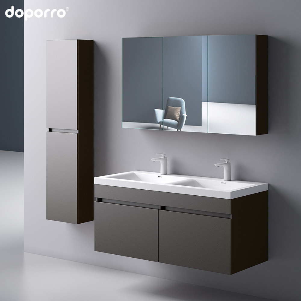 Moisture Proof Wall Mounted Commercial Bathroom Vanity Units Cabinet From China Tradewheel Com