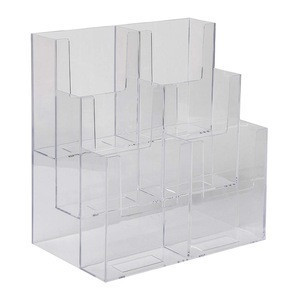 6 Pocket Counter Top Clear Acrylic Brochure Holder Leaflet Holder Magazine Rack 6 Pocket Counter Top Clear Acrylic Brochure Holder Leaflet Holder Magazine Rack Suppliers Manufacturers Tradewheel