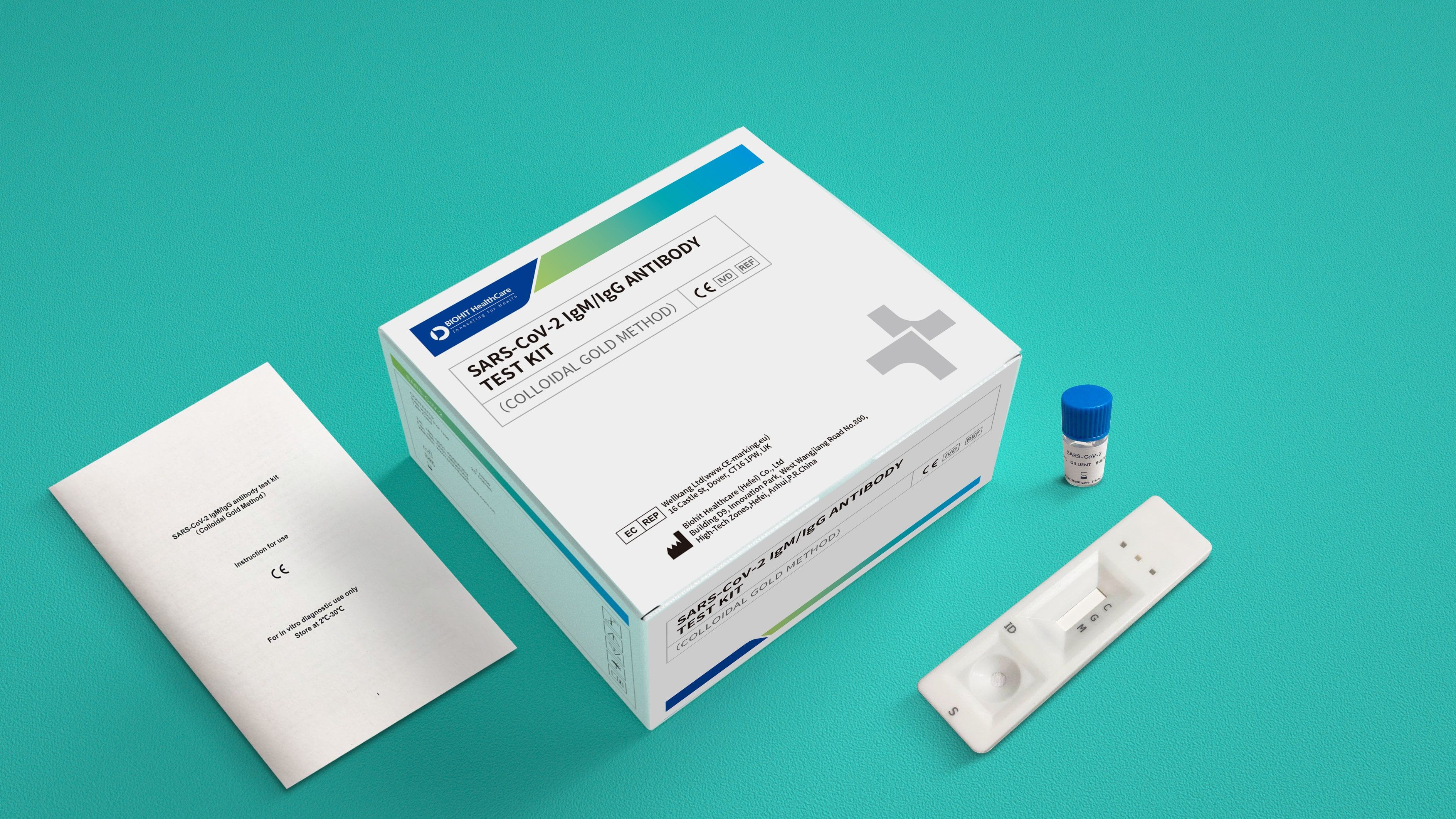 Fda Approved Biohit Sarscov2 Igm/igg Antibody Rapid Test Kit from Canada