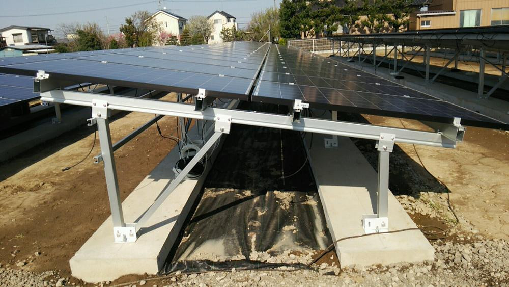 Anodized Aluminum Ground Mount Solar Pv Racking Systems Solution Anodized Aluminum Ground 7451