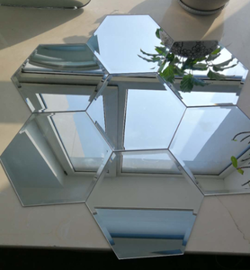 Cheap Luxury Frameless Hexagon Bathroom Decorative Wall Mirror