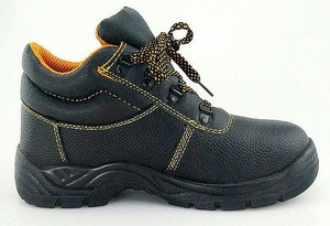 pure leather safety shoes