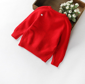 girls red cardigan sweater