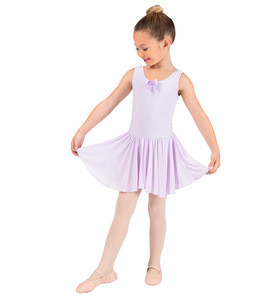 purple ballet leotard with skirt