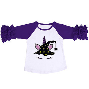 Wholesale Girls Boutique Kids Clothing Unicorn Design Tradewheel